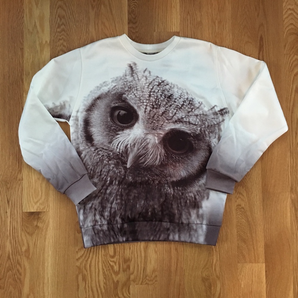 Fusion Owl Crew Neck Sweater